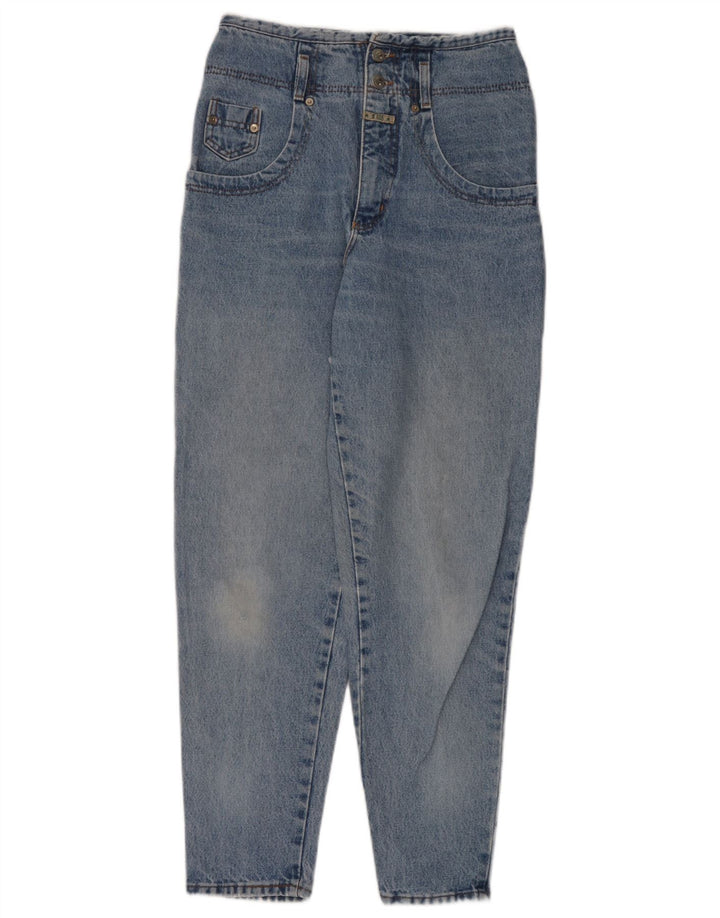 vintage Femme Tapered Jeans Moyen W28 L29 Coton Bleu