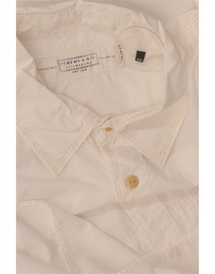 Murphy & Nye Chemise Homme 3XL Blanc