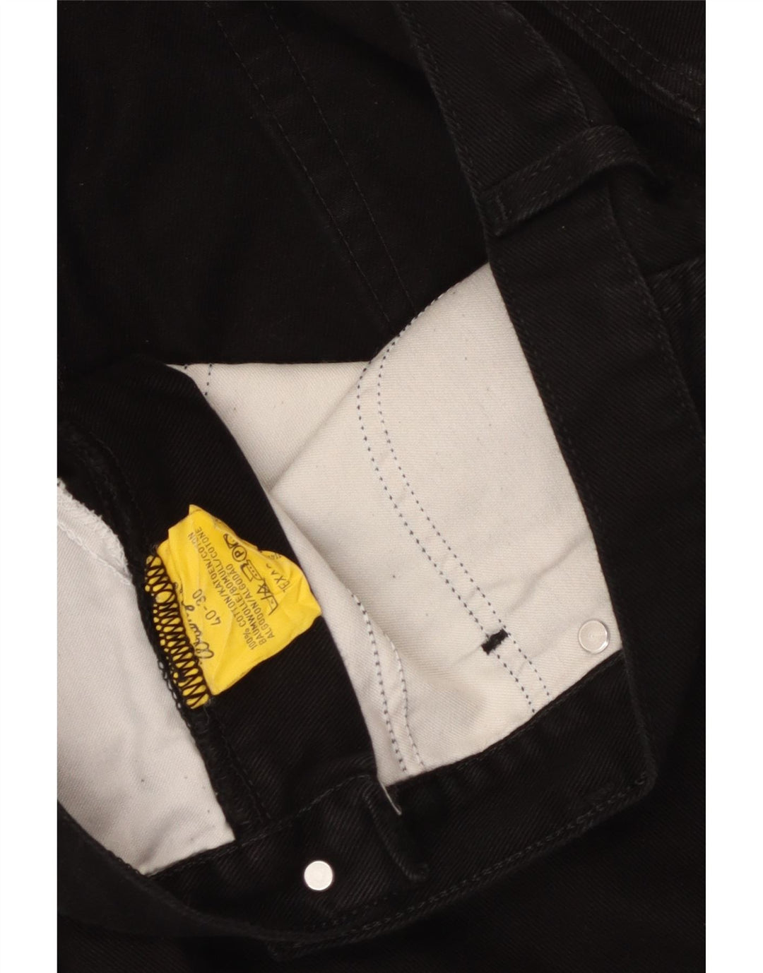 WRANGLER Jean Droit Texas Homme W40 L30 Noir Coton