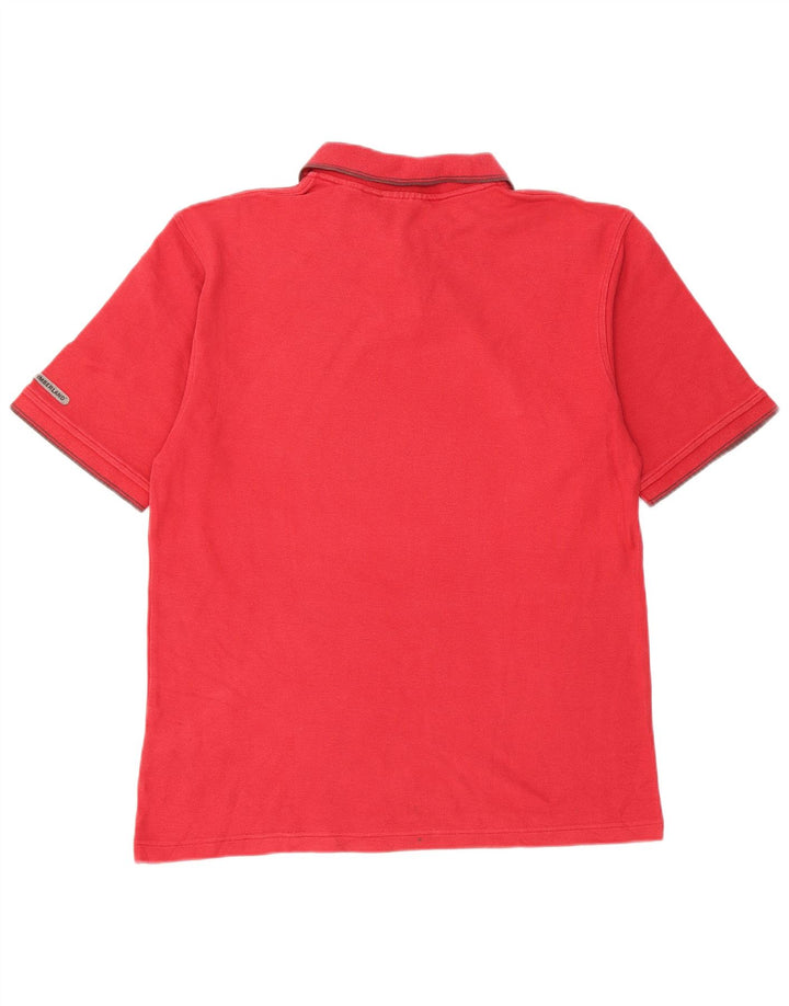 Timberland Polo Homme Rouge Moyen Coton