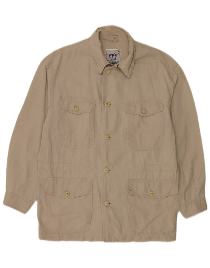 Henry Cottons Veste utilitaire pour homme UK 46 3XL Beige
