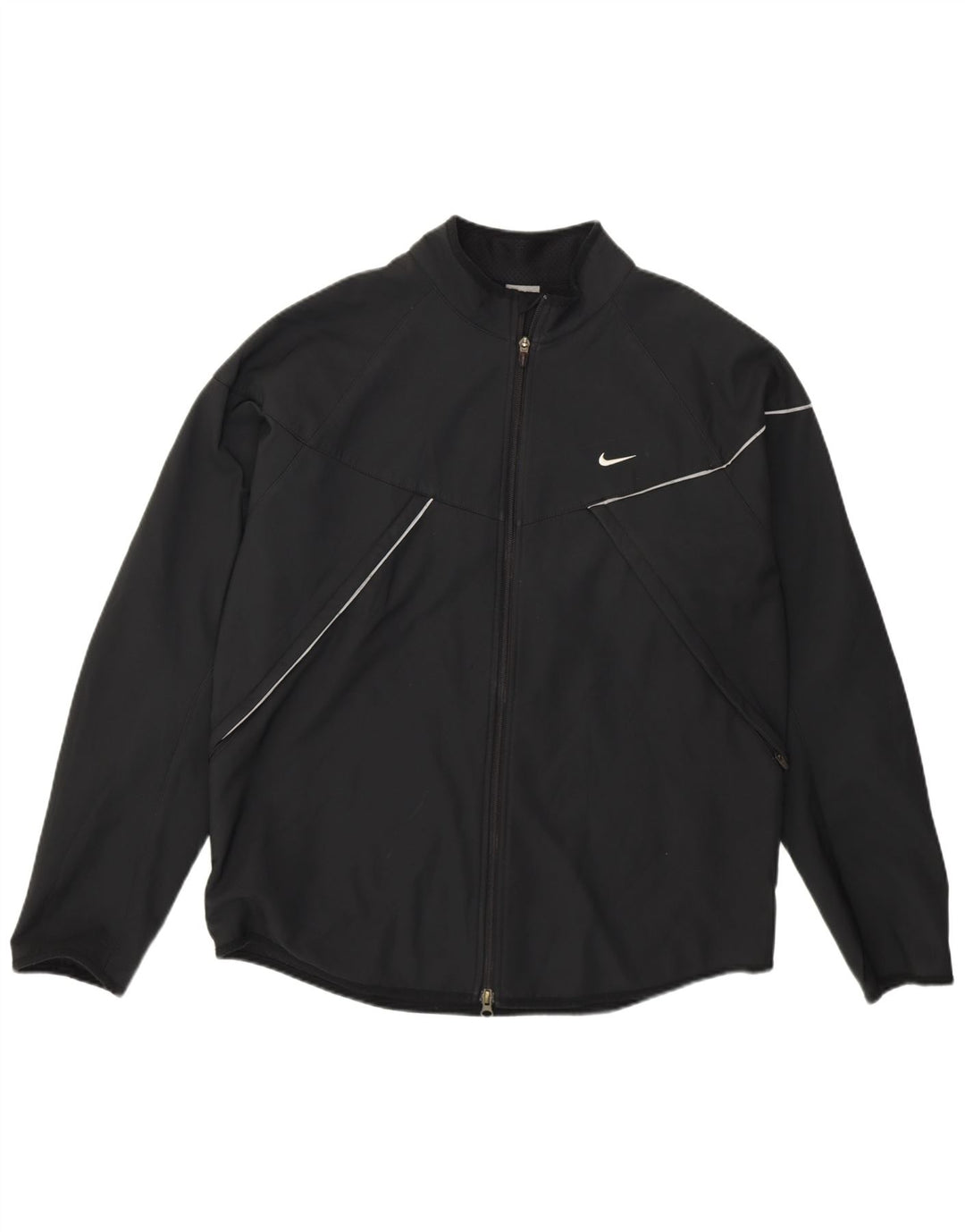 Nike Veste de survêtement pour homme UK 42/44 Large Noir Polyester