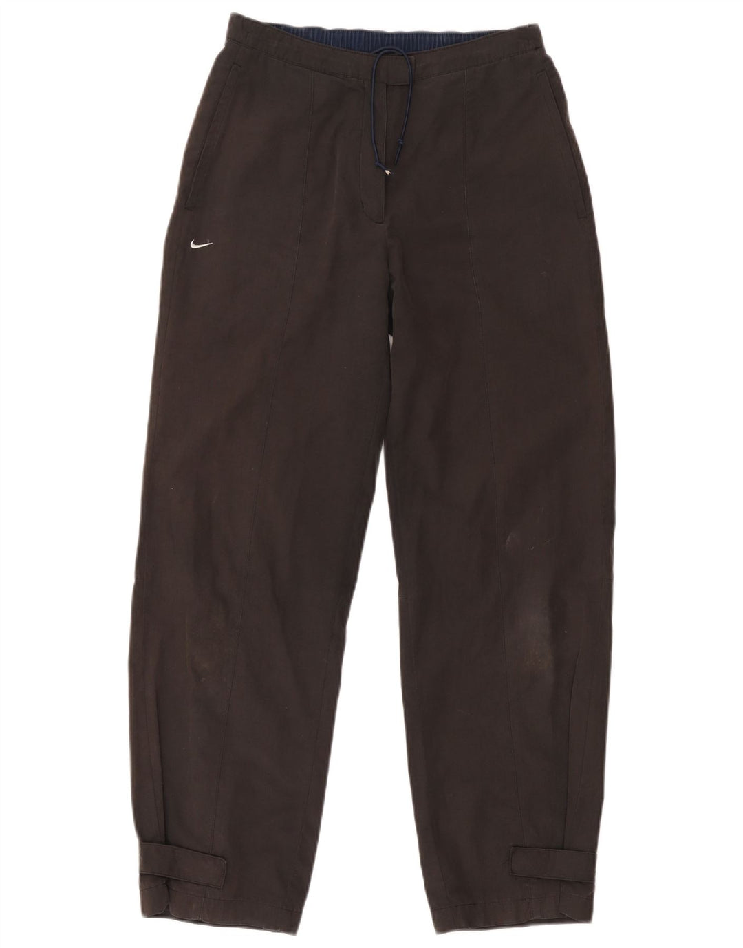 Nike Pantalon décontracté droit pour femme US 4/6 Small W30 L29 Gris Polyester