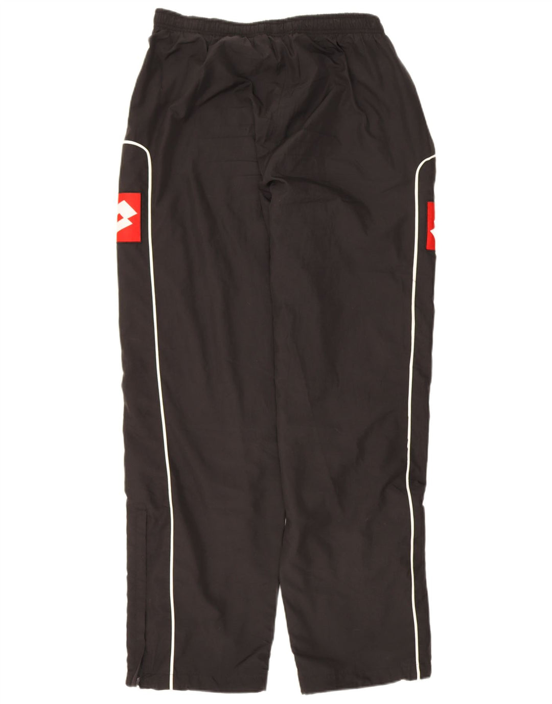 Lotto Pantalon de Survêtement Graphique Homme Large Noir Colorblock Polyester