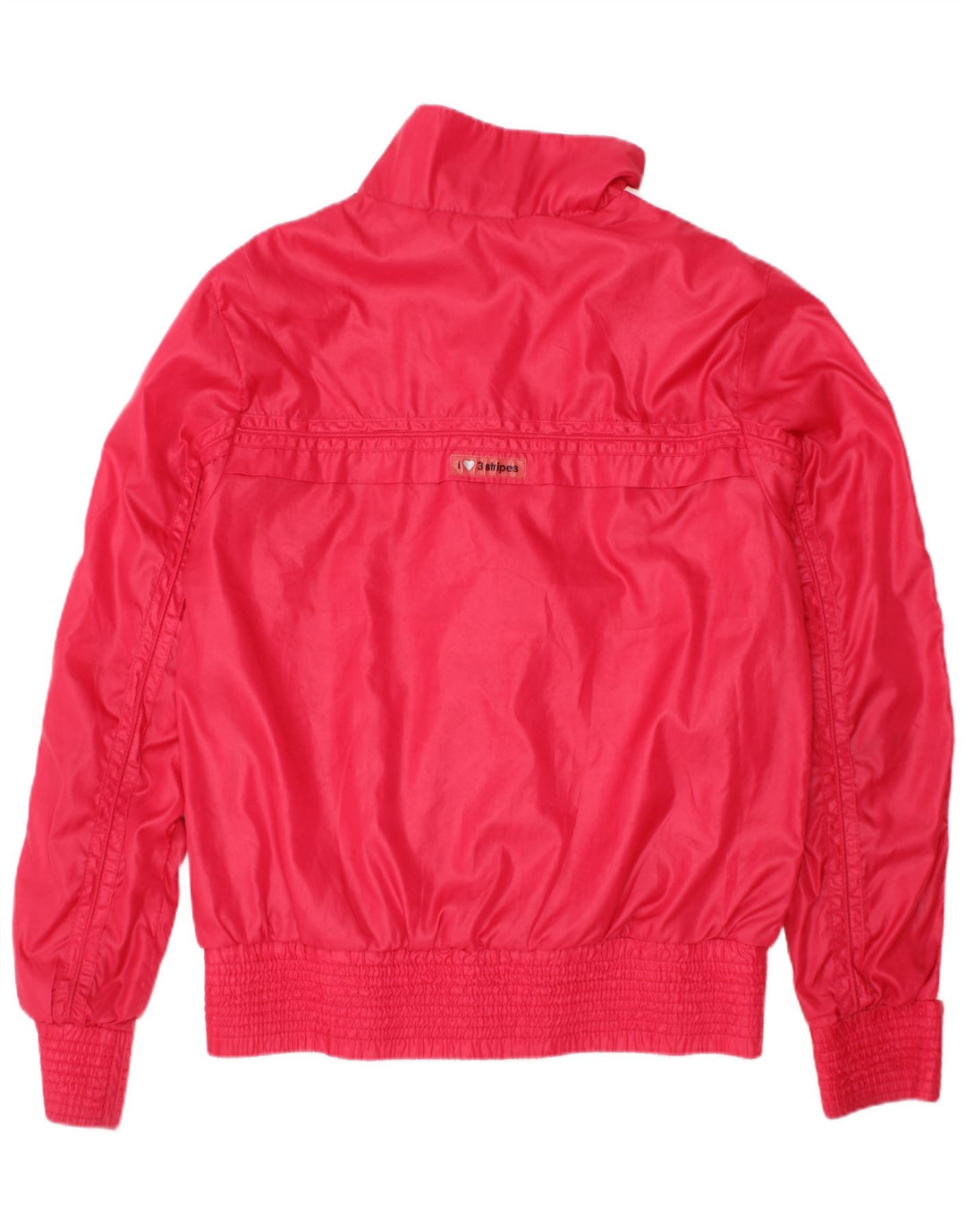 ADIDAS Veste de survêtement à trois bandes pour fille 9-10 ans Rose Polyester