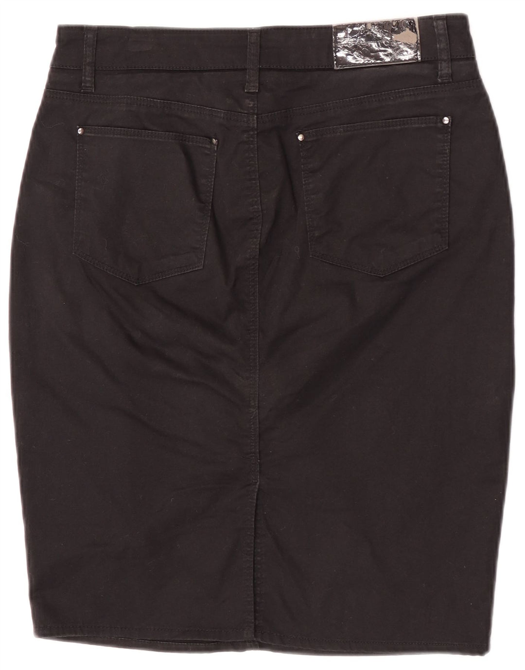 Jupe crayon femme Zara EU 40 Medium W30 coton noir