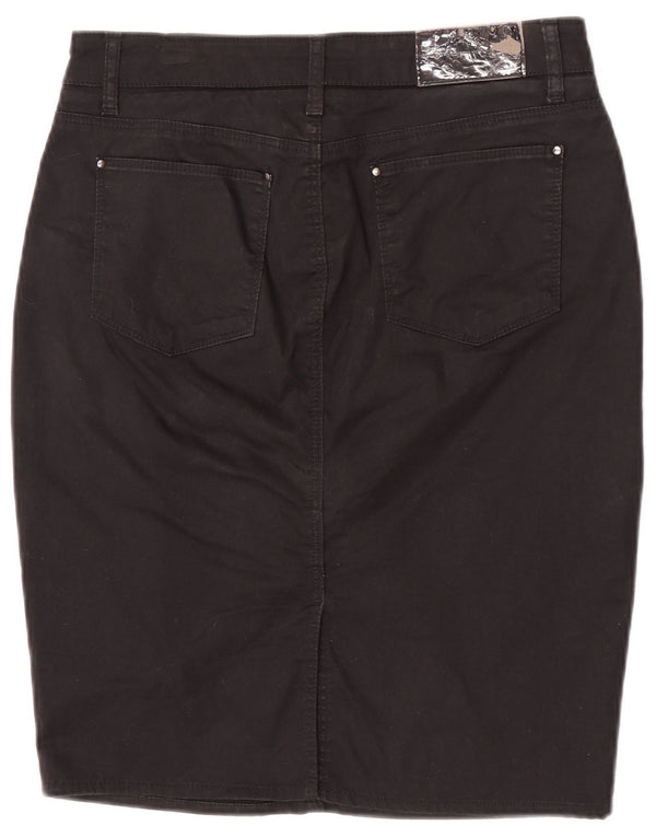 Jupe crayon femme Zara EU 40 Medium W30 coton noir