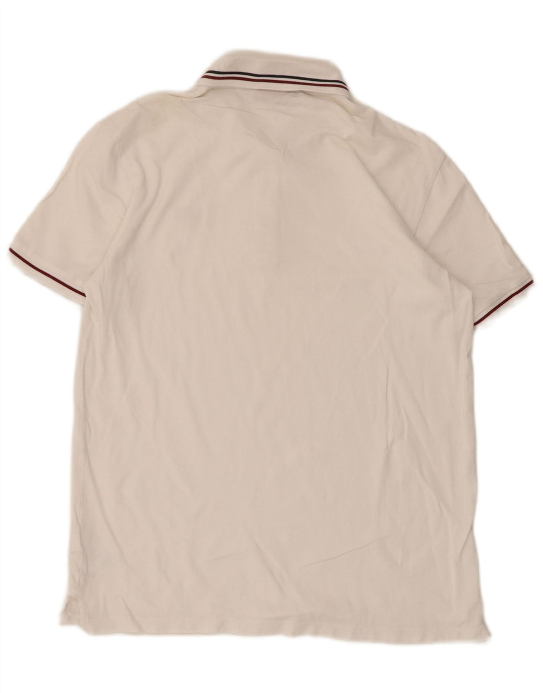Hugo Boss Polo Homme Coton rayé blanc moyen
