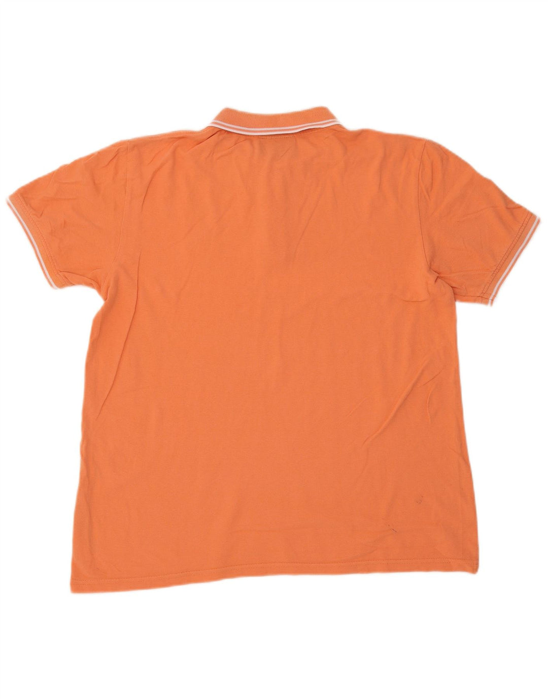 KAPPA Polo Homme Large Orange Coton
