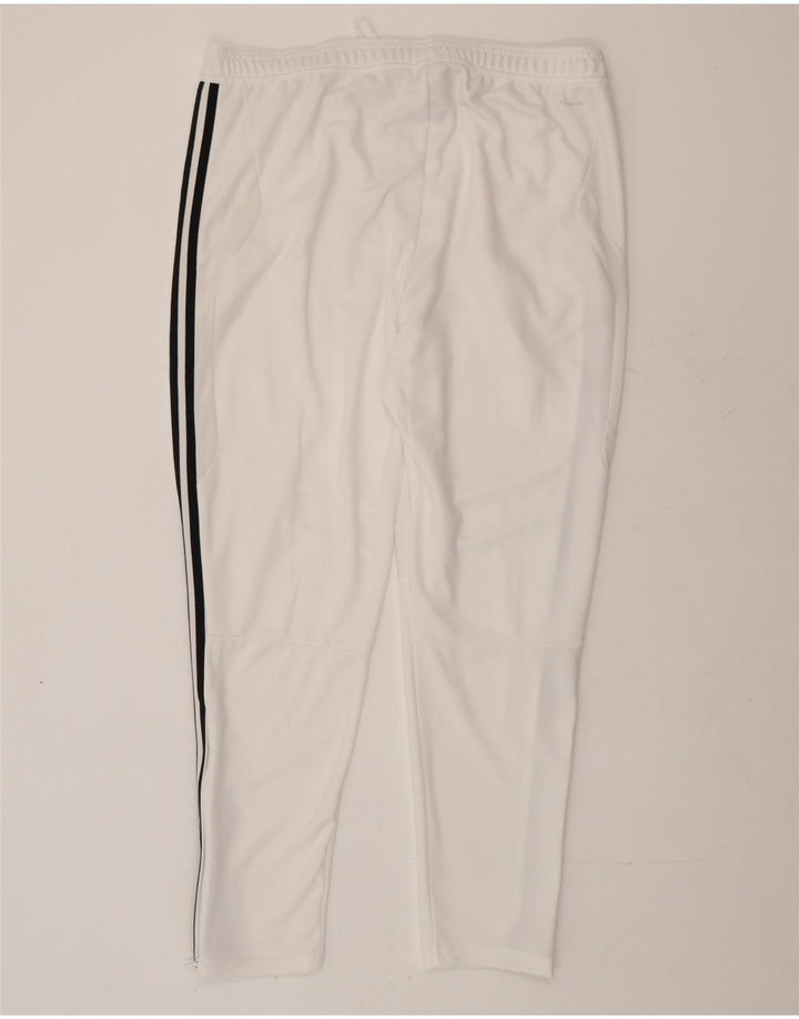 Adidas Pantalon de survêtement Climacool XL Blanc Polyester
