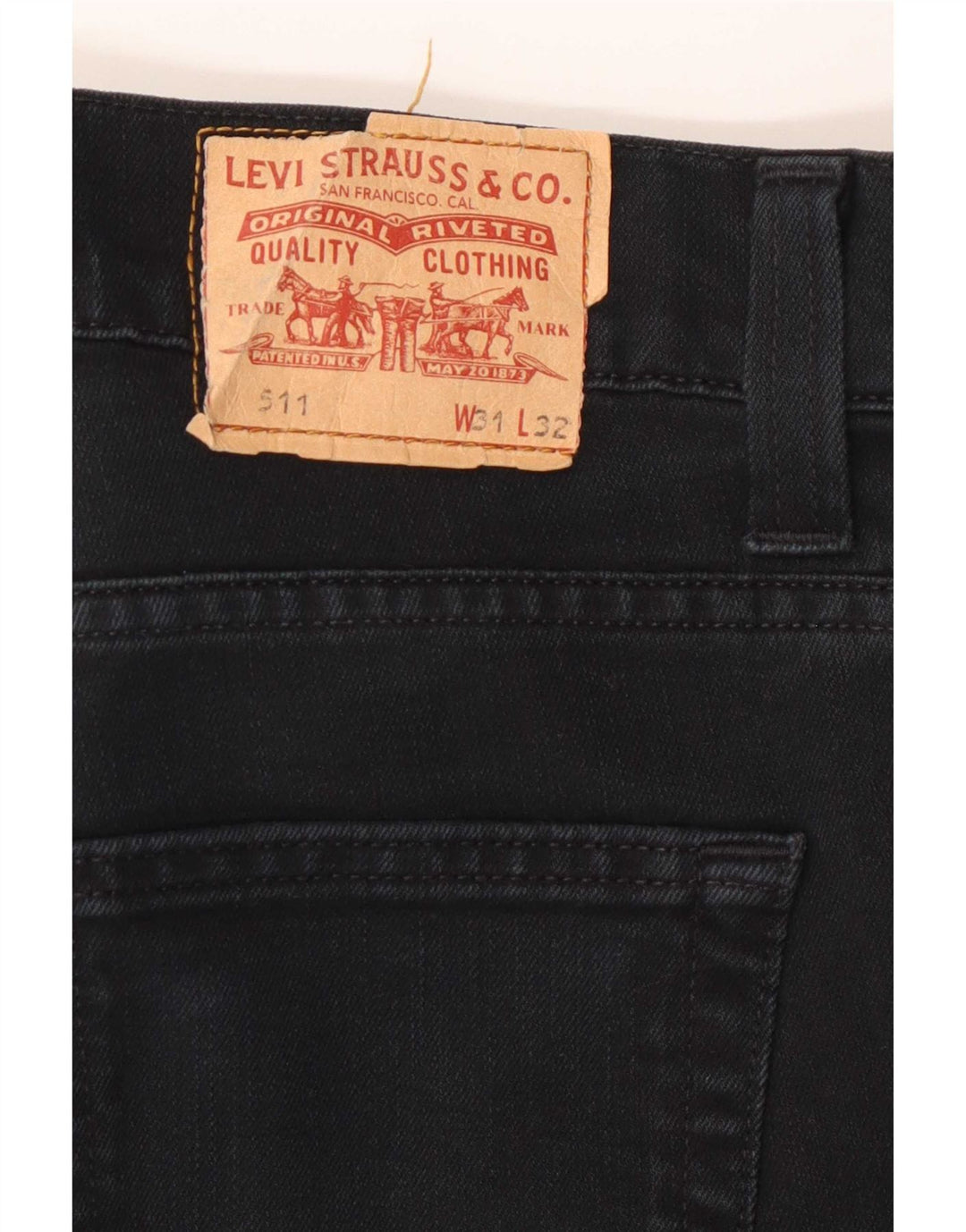 Levi's Jean Slim 511 Homme W31 L29 Noir