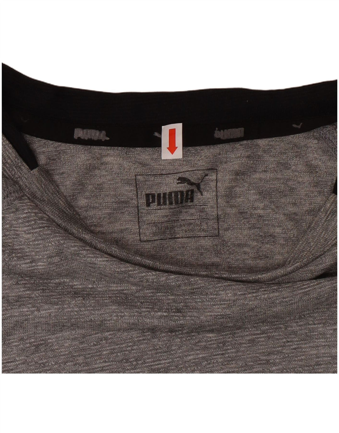 Puma T-Shirt Homme Grand Gris Polyester
