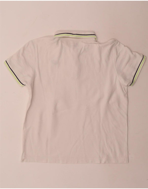 Lotto Polo Homme Rayé Blanc Moyen