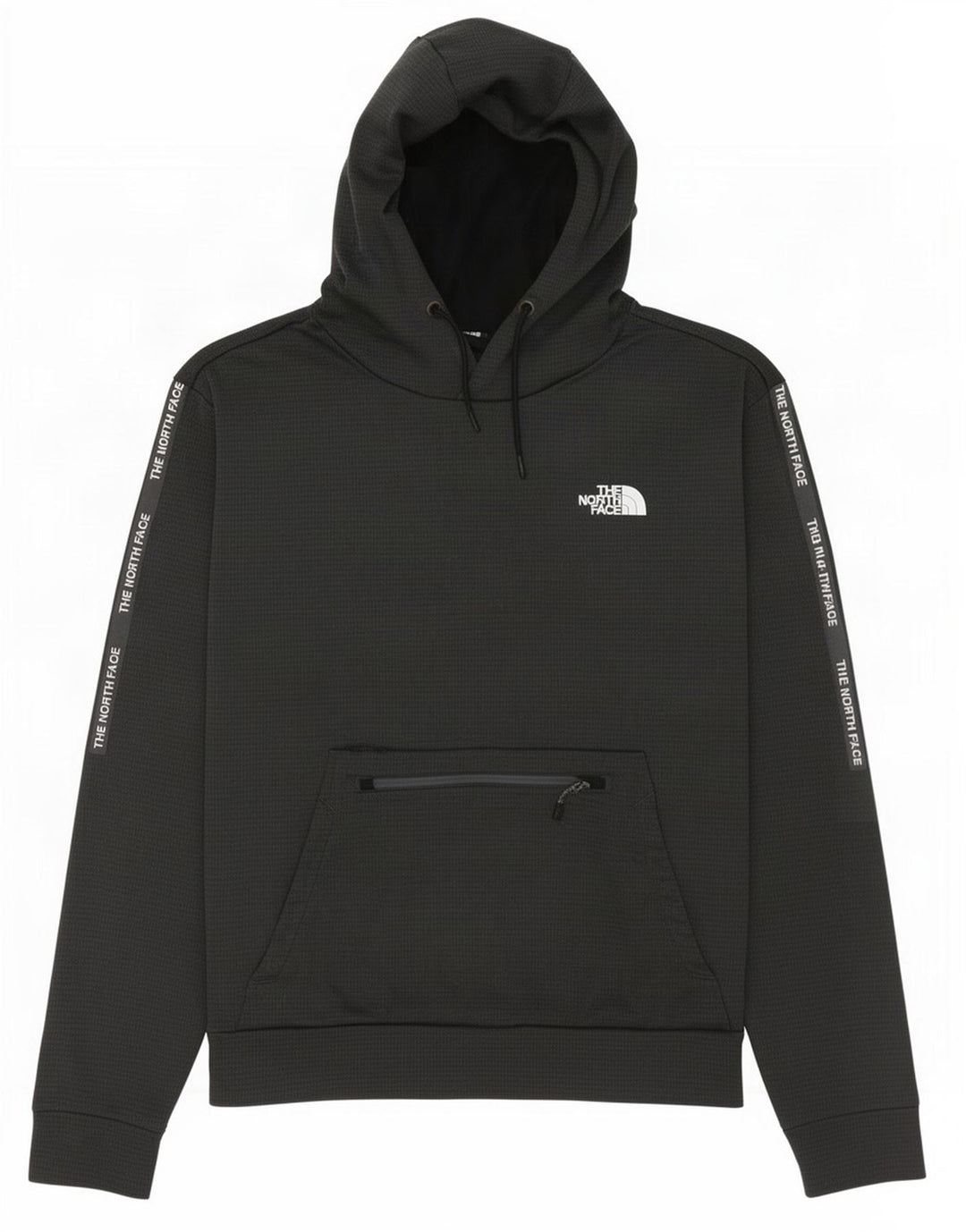 The North Face Pull à capuche graphique pour homme Large Gris Polyester