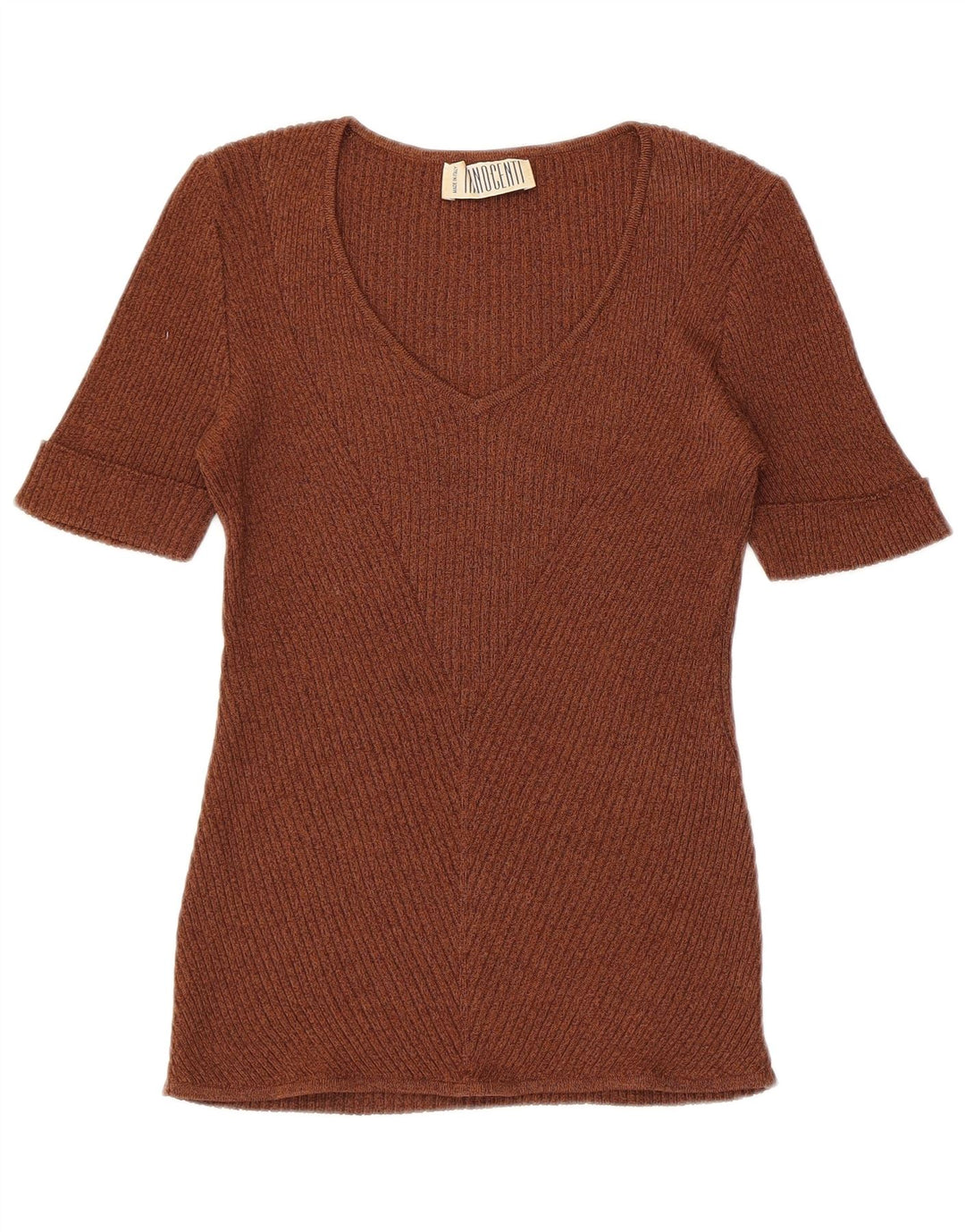 Innocenti Chemisier Femme UK 10 Petit Marron