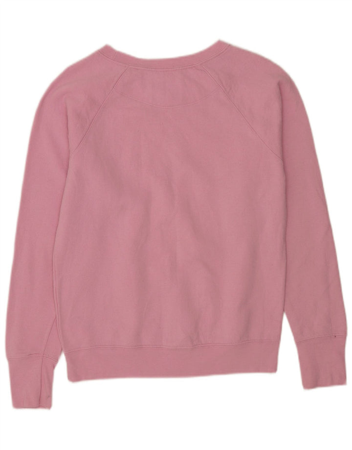 Champion Sweat-shirt graphique pour femme UK 10 Petit Rose Polyester