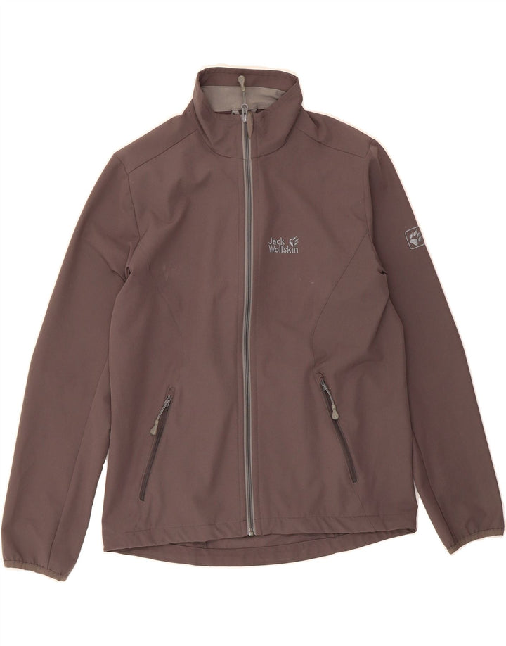 JACK WOLFSKIN Mens Tracksuit Top Jacket UK 34 Small Grey Polyester Vintage Jack Wolfskin and Second-Hand Jack Wolfskin from Messina Hembry 