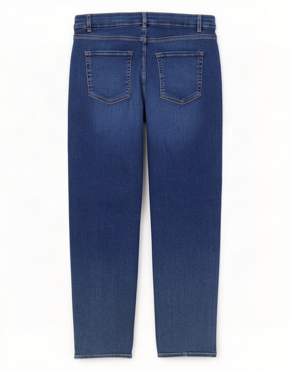 Marks & Spencer Womens Per Una Straight Jeans UK 14 Large W32 L27 Blue