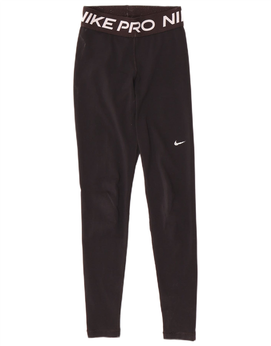 NIKE Legging graphique Dri Fit pour femme UK 6 XS Noir