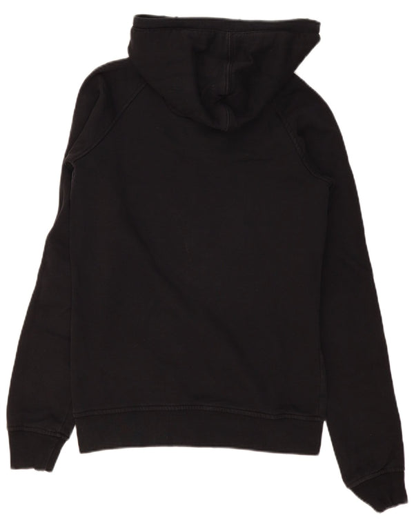 Diesel Pull à capuche pour femme UK 10 Petit coton géométrique noir
