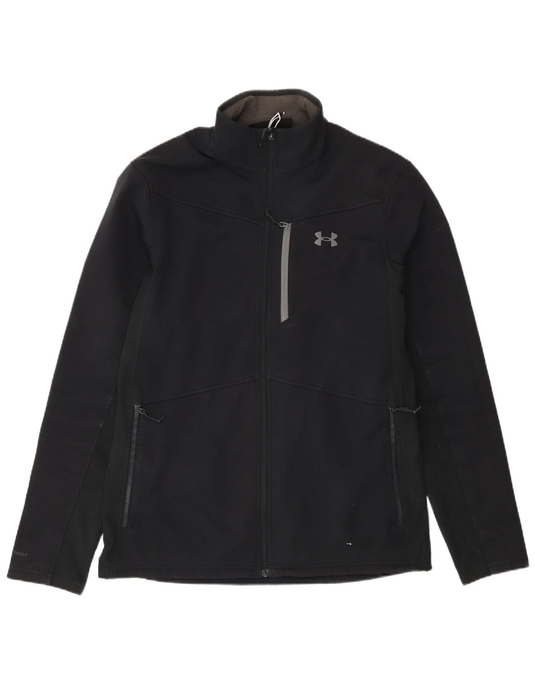 Under Armour Veste de Survêtement Cold Gear Homme Noir Moyen Polyester