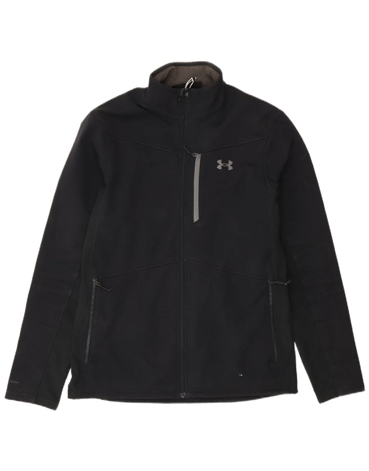 Under Armour Veste de Survêtement Cold Gear Homme Noir Moyen Polyester