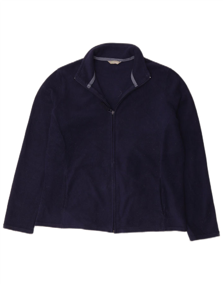 Marks & Spencer Gilet Polaire Femme UK 18 XL Bleu Marine Polyester