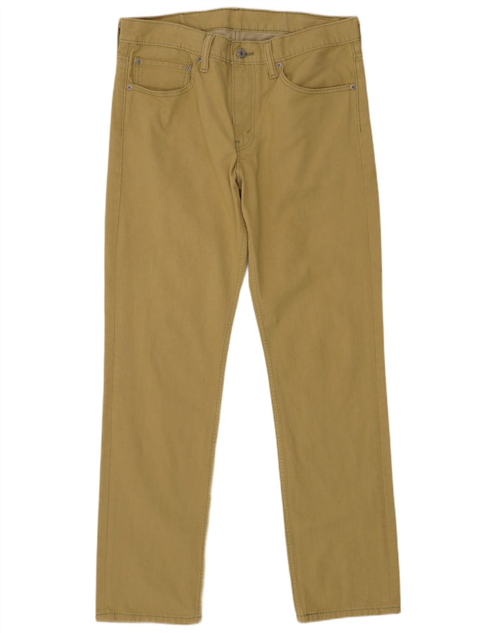 Levi's Jean Slim 511 Homme Kaki Coton W34 L32
