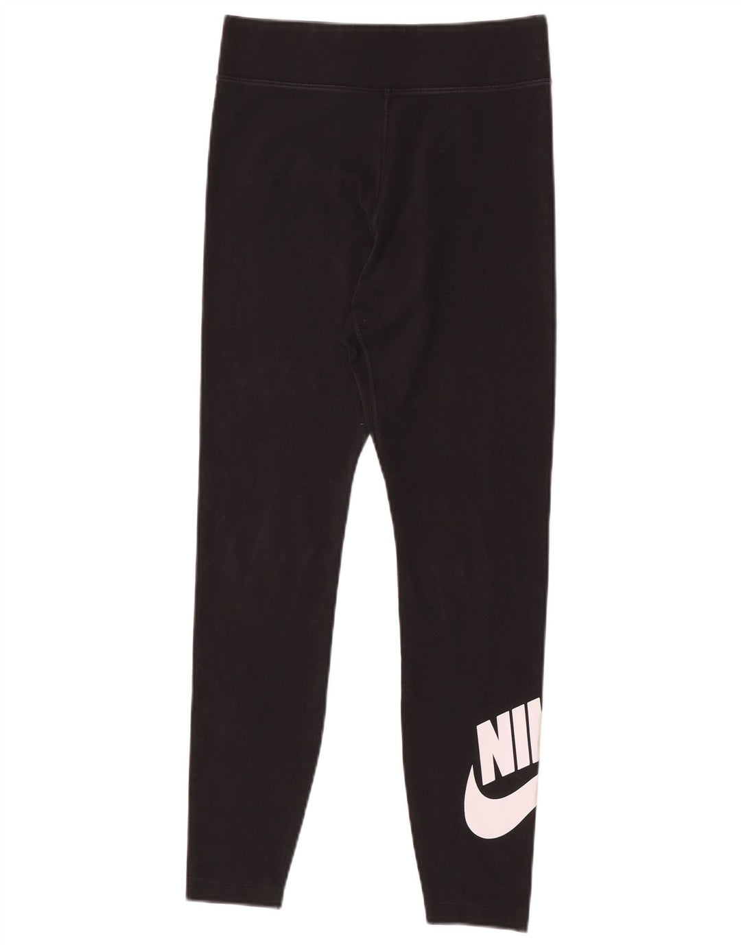 Nike Leggings graphiques pour femmes UK 12 coton noir moyen