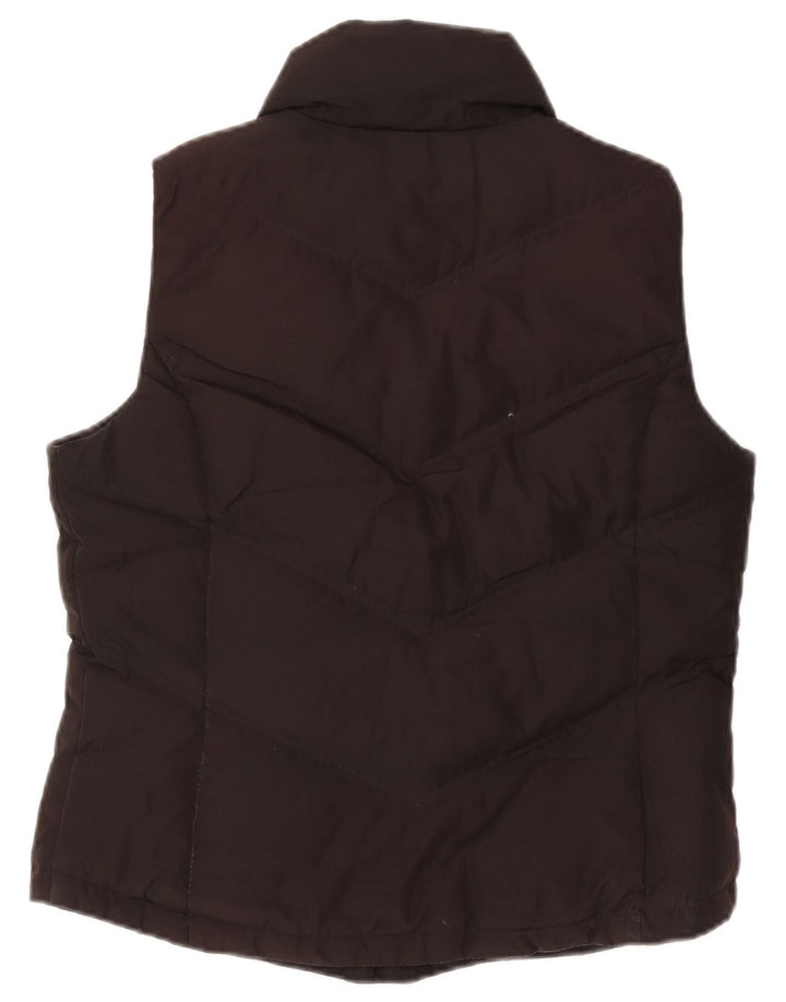 CALVIN KLEIN Gilet rembourré pour femme UK 12 Medium Noir