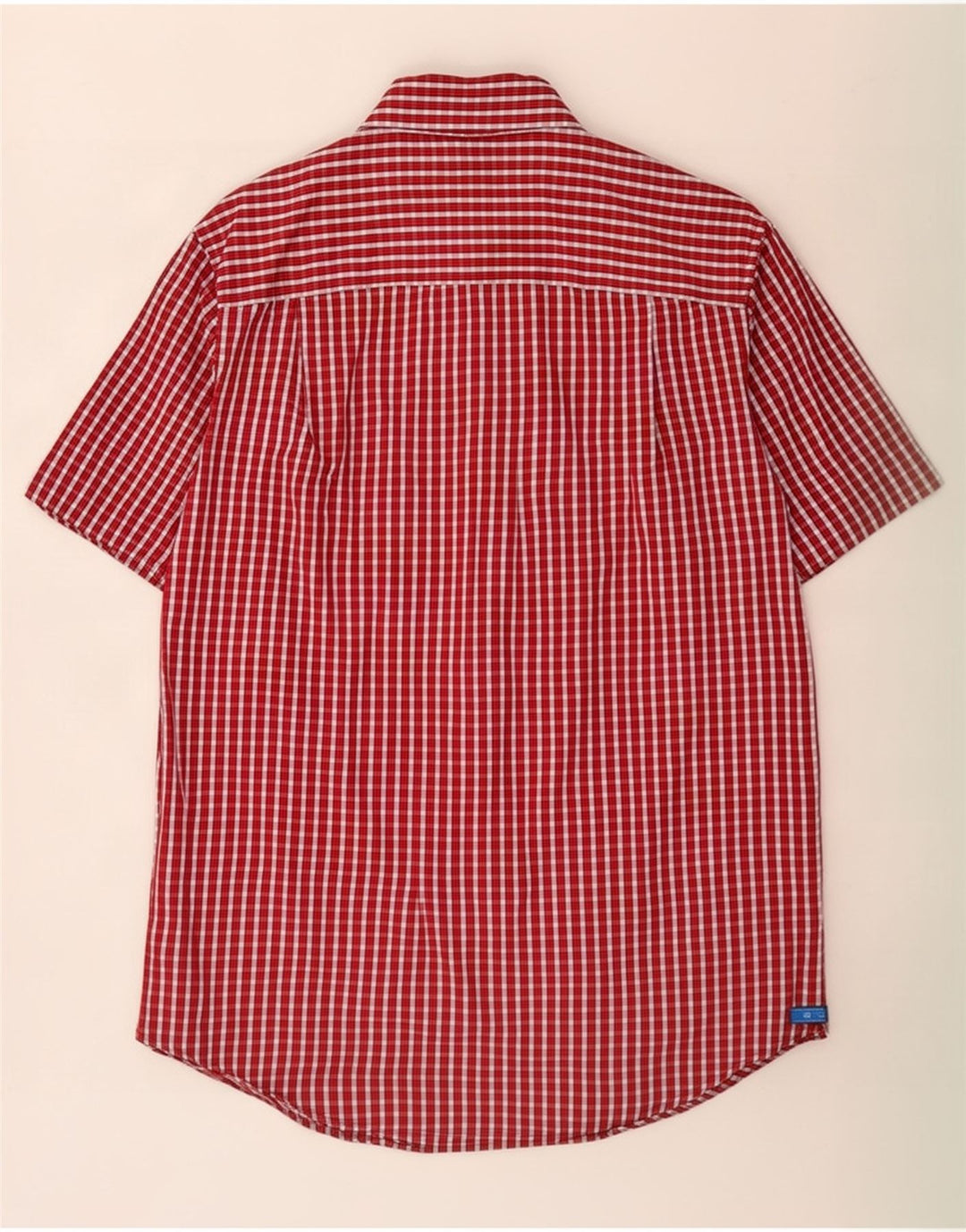 Gap Chemise à manches courtes pour hommes Petit vichy rouge