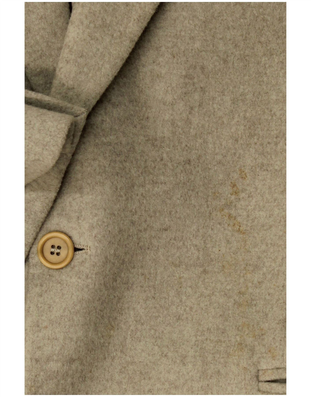 VINTAGE Veste Blazer 2 Boutons Homme IT 48 Polyamide Vert Moyen