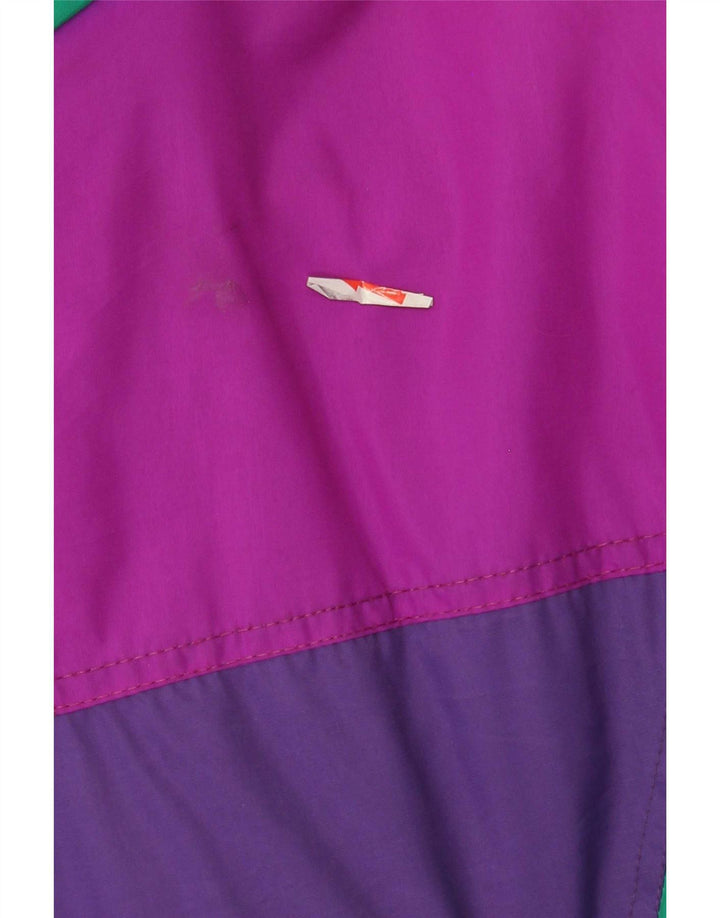 Combinaison de ski femme vintage IT 48 XL Multicolore Colourblock Polyamide