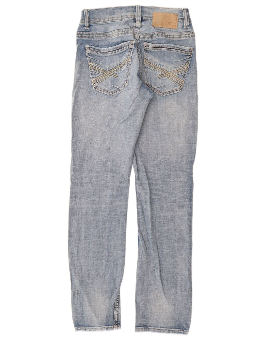 BKE Jean droit Alec femme W27 L30 bleu coton