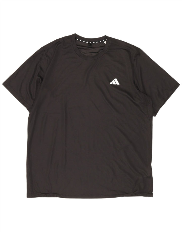 Adidas Hommes Aeroready T-Shirt Top XL Noir Polyester