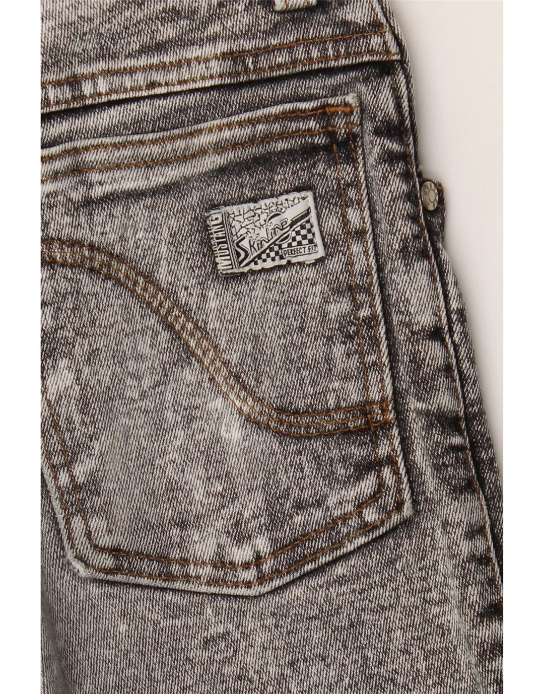 Mustang Jean fuselé Perfect Fit pour femme W26 L30 Gris