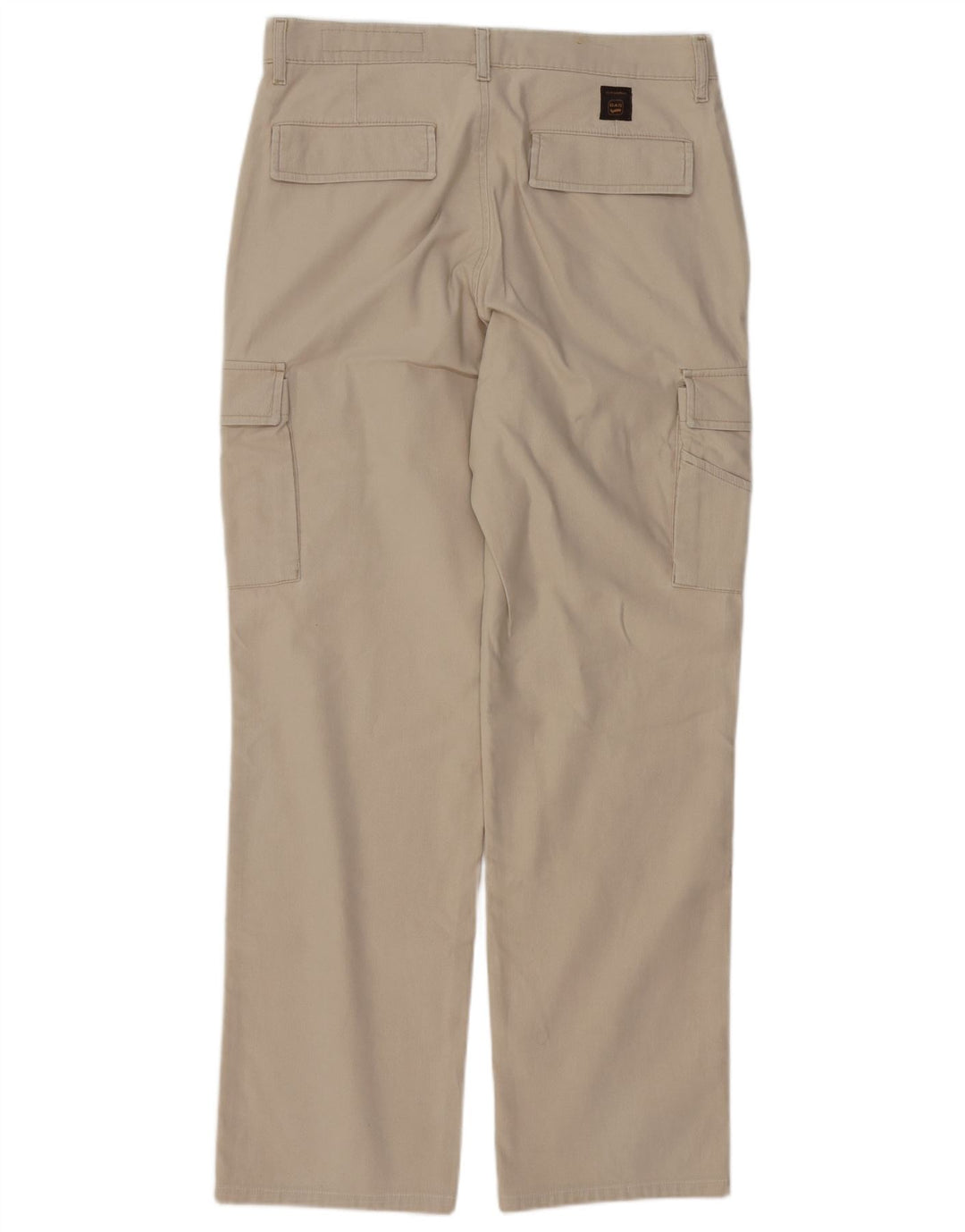 Gas Pantalon Cargo Droit Homme W34 L32 Coton Beige