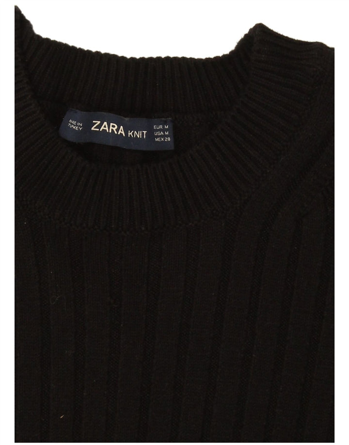 Zara Robe pull pour femme UK 44 Noir moyen