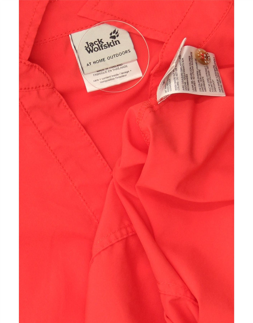 Jack Wolfskin Robe fourreau sans manches pour femme UK 16 Large Rouge Polyester