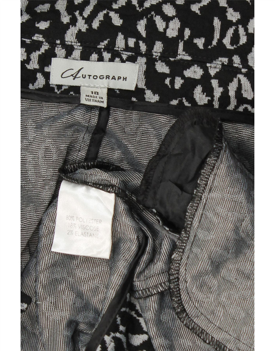 Marks & Spencer Veste blazer autographe à manches 3/4 pour femme UK 18 XL Noir