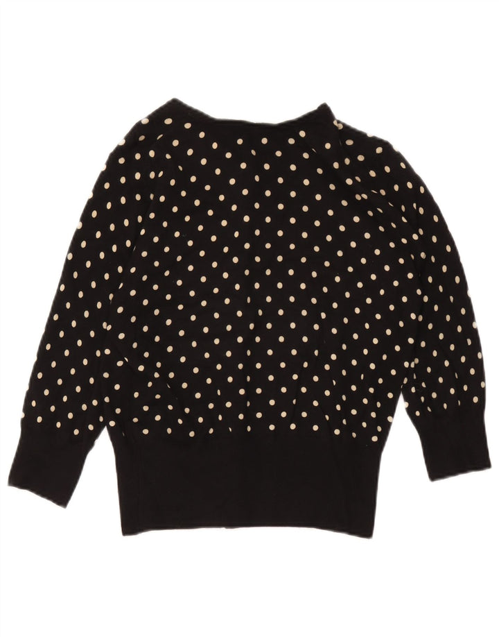 Marks & Spencer Pull cardigan autographe pour femme UK 14 Noir moyen