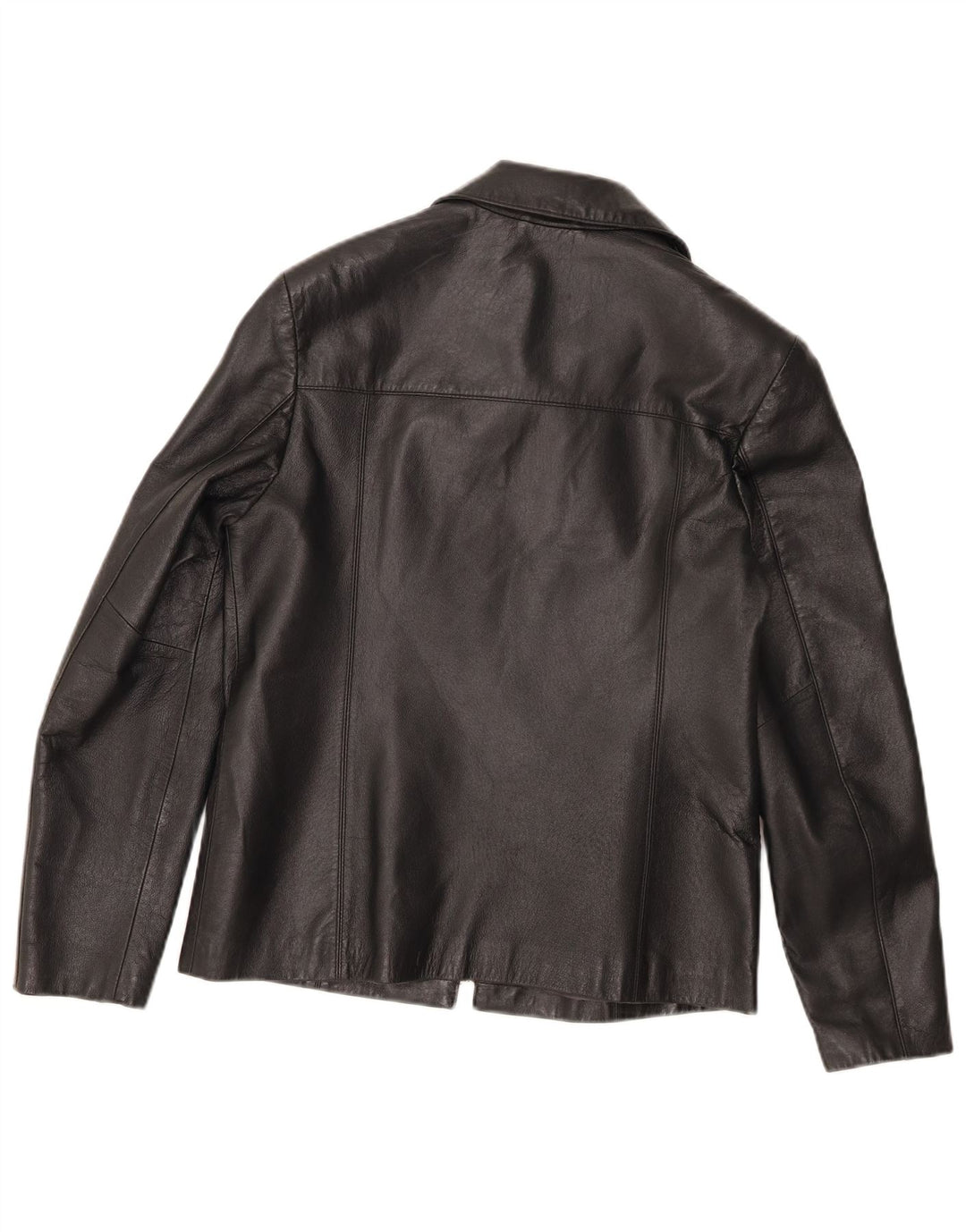 Planet Veste en cuir pour homme IT 46 Petit cuir noir