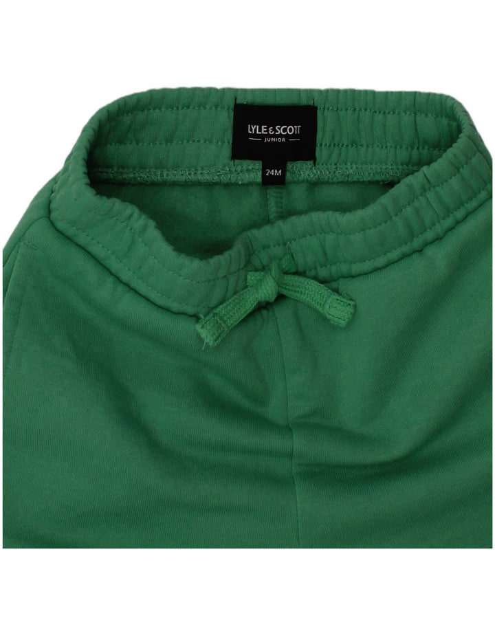 Lyle & Scott Pantalon de survêtement bébé fille 18-24 mois vert coton