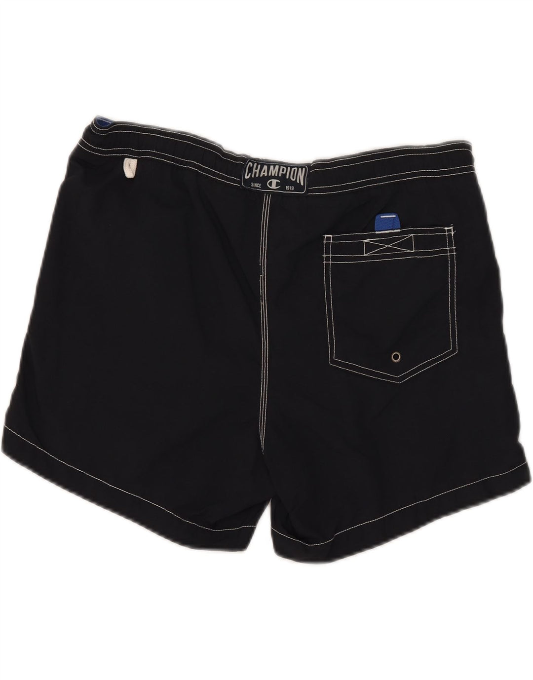 Champion Short de Bain Homme Noir Moyen
