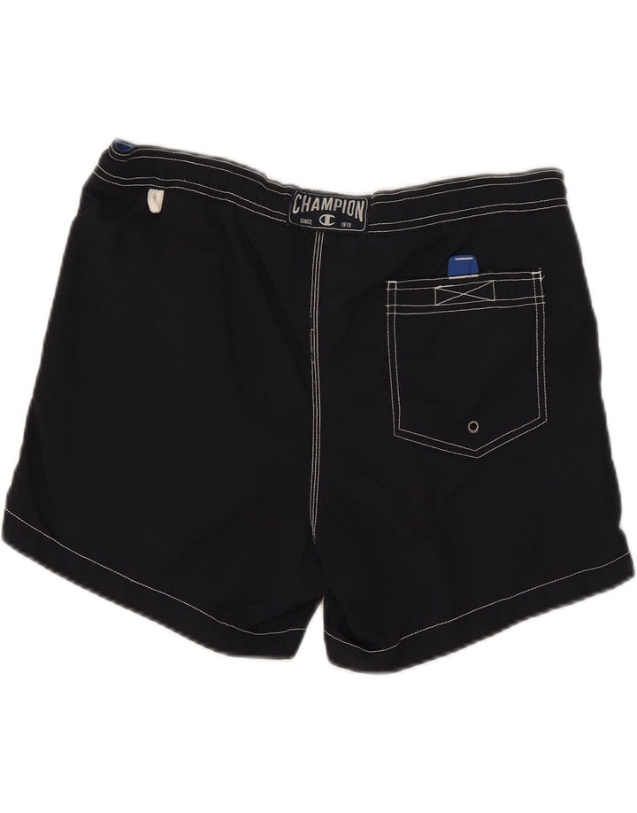 Champion Short de Bain Homme Noir Moyen