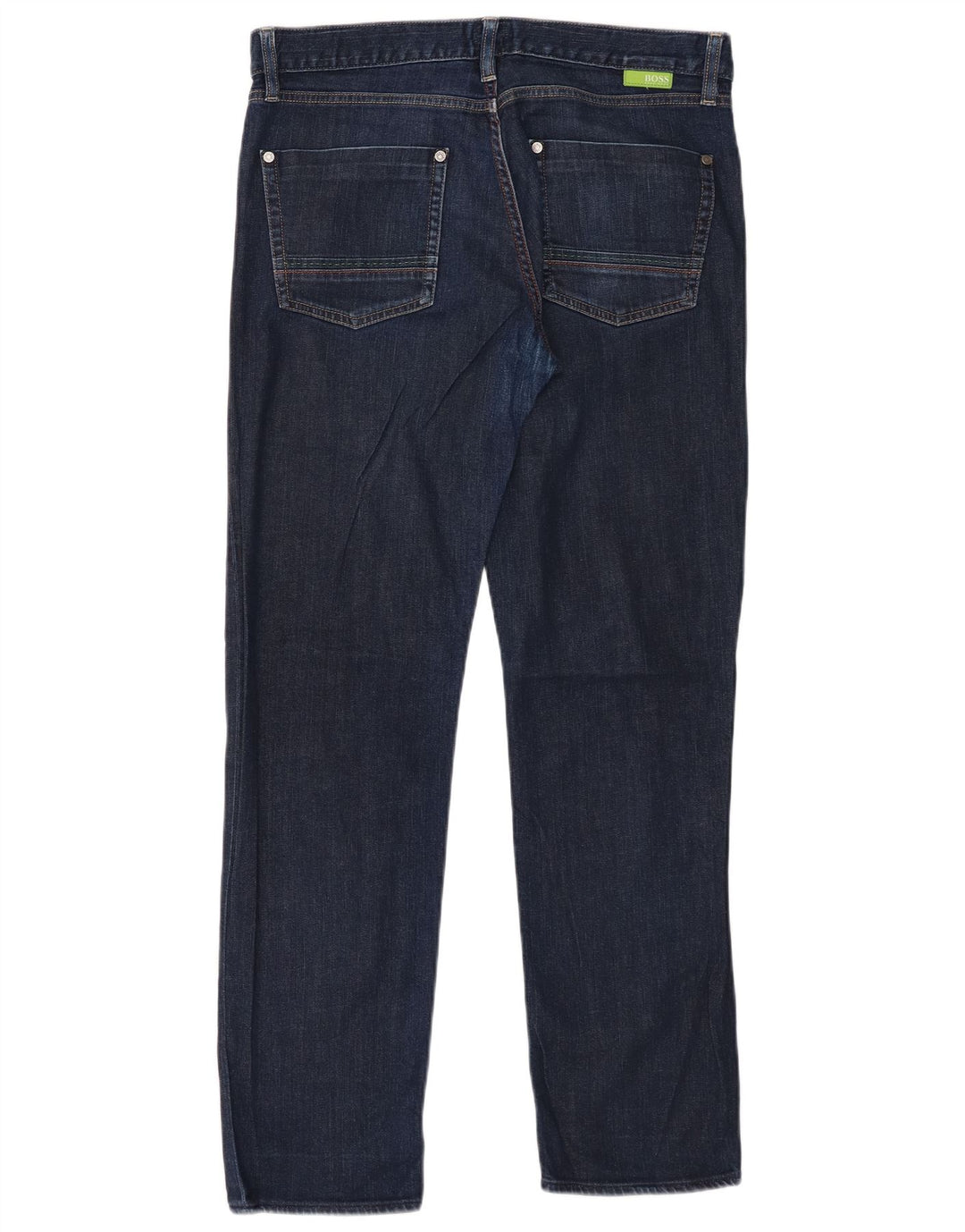Hugo Boss Jean droit W34 L32 bleu marine pour homme