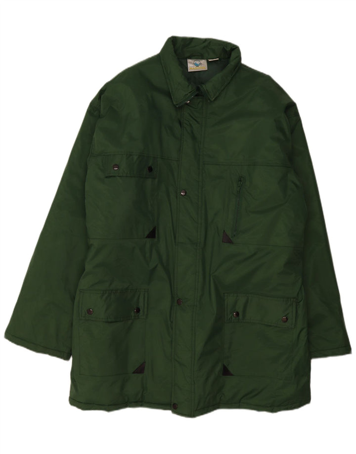 VINTAGE Veste utilitaire homme UK 42 XL Vert