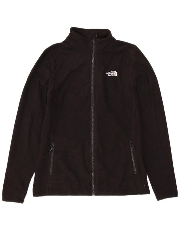 THE NORTH FACE Veste polaire doublée pour femme UK 14 Large Noir Polyester