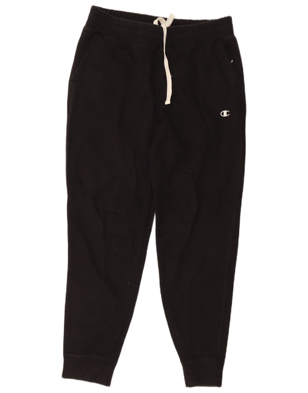Champion Pantalon de survêtement pour femme Joggers UK 14 Large Noir Coton