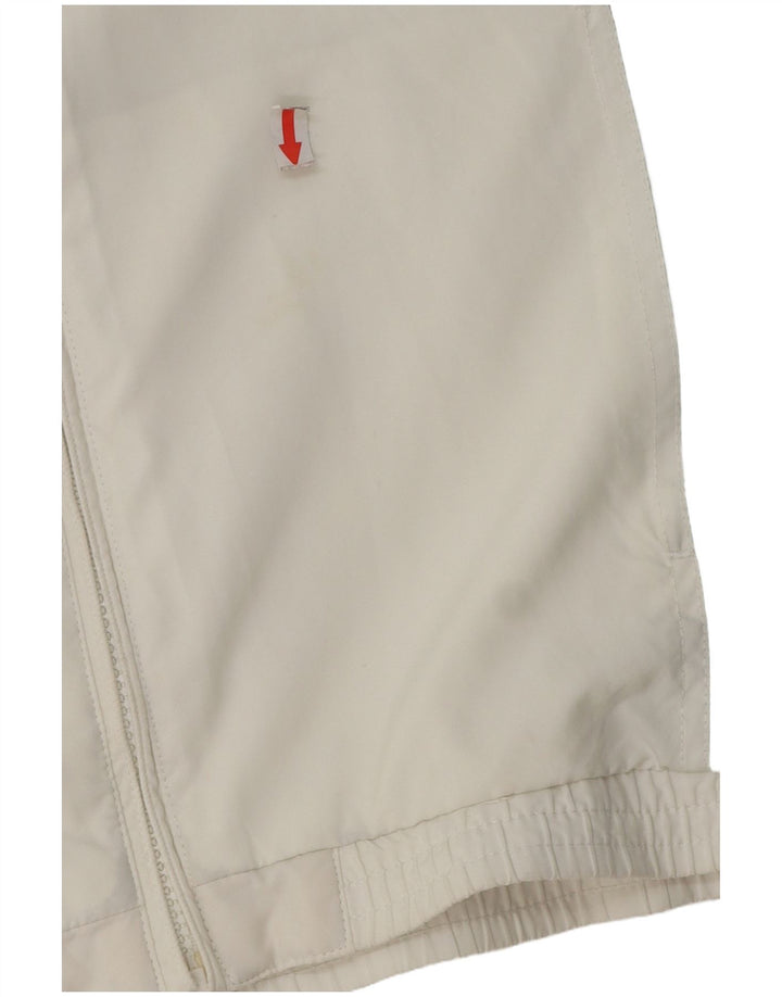 Adidas Veste de survêtement pour garçon 11-12 ans Blanc Colorblock Polyester